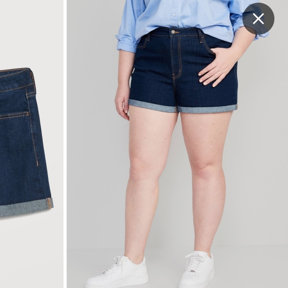(EUC) Old Navy High Rise Denim Shorts 28w